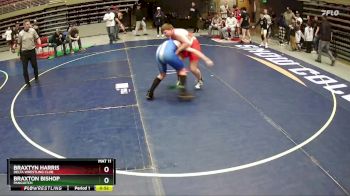 146 lbs Cons. Round 2 - Braxtyn Harris, Delta Wrestling Club vs Braxton Bishop, Panguitch