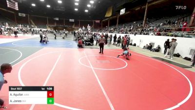 106 lbs Quarterfinal - Adrian Aguilar, Juggernaut WC vs Ashton Jones, Division Bell Wrestling