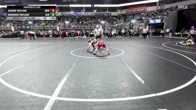 75 lbs Round Of 16 - Jaxon Taylor, Northside Takedown Wrestling Club vs Hudson Taylor, Slyfox Wrestling Academy