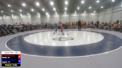 125 lbs Eowyn Reeves, Florida vs Maggie Winans, Virginia
