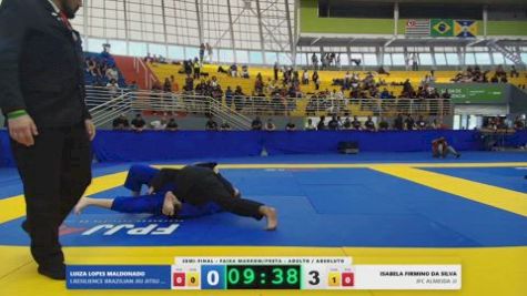 ISABELA FIRMINO vs LUIZA LOPES 2026 FPJJ Circuito Paulista GI Etapa 3