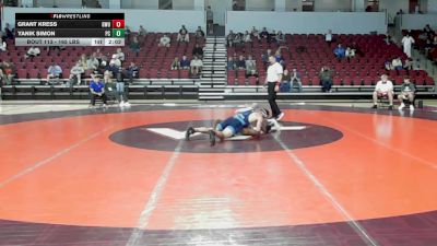 165 lbs Round Of 16 - Grant Kress, Gardner-Webb - UNATT vs Yanik Simon, Presbyterian