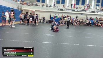 92 lbs Quarterfinals (8 Team) - Jake Margolis, Florida Punishers vs Jack Cabrera, Xtreme Team