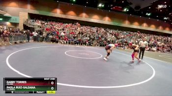 140 lbs Champ. Round 1 - Gabby Torres, Culver vs Paola Ruiz-Saldana, Caldwell