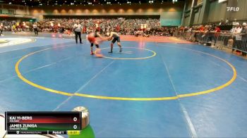 126 lbs Cons. Round 3 - Kai Yi-Berg, Folsom vs James Zuniga, Shadow Ridge