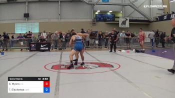 72 kg Consolation - Connor Myers, U.S. Army vs Tyler Eischenss, Stanford - California RTC