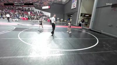 69 lbs Cons. Round 5 - Sawyer Miller, Milton Monsters Wrestling Club vs Calin Kollross, Luxemburg-Casco Wrestling Club
