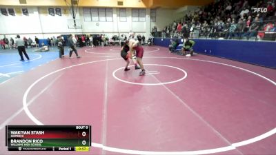 190 lbs Cons. Round 1 - Wakiyan Stash, Shiprock vs Brandon Rico, Williams High School