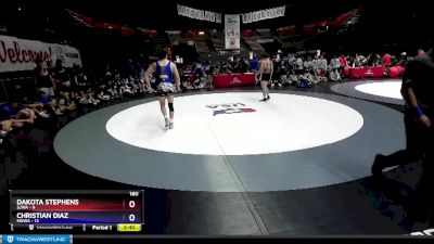 160 lbs Placement Matches (16 Team) - Dakota Stephens, SJWA vs Christian Diaz, MDWA