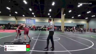 235 lbs Consi Of 32 #2 - Garret Negron, Montclair State vs Cap Holley, South Carolina