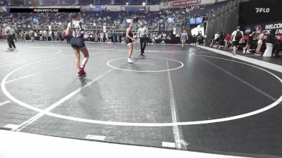 116.4-123.4 lbs Consi Of 8 #1 - Zoey Owens, South Central Punishers vs Lakyn Farrington, Shelton Wrestling Academy