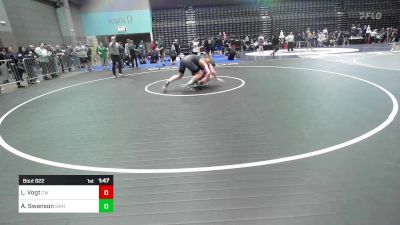 190 lbs Round Of 32 - Logan Vogt, Clovis West vs Ashton Swanson, Sweet Home