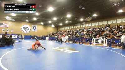 126 lbs Champ. Round 2 - Javen Kim, Cesar Chavez vs Michael Trejo, Atascadero