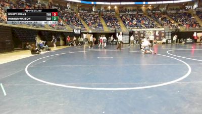 140 lbs Round Of 32 - Wyatt Evans, Tyrone Christian Acad vs Hunter Watson, Troy