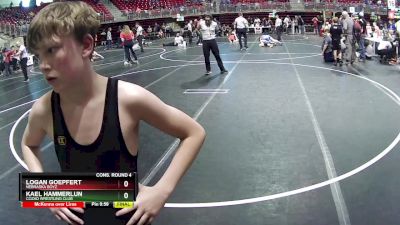 112 lbs Cons. Round 4 - Logan Goepfert, Nebraska Boyz vs Kael Hammerlun, Cozad Wrestling Club