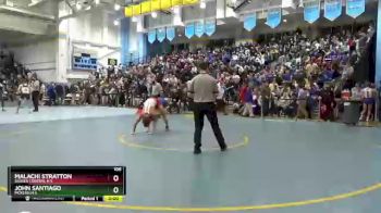 152 lbs Quarterfinal - Jacob Ebaugh, Middletown vs Garrett Hudson, Smyrna H S