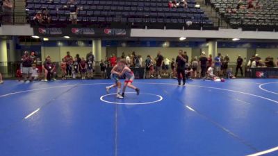 77 lbs 7th Place Match - Hudson Beach, Ragin Raisins Wrestling vs Rhett Miller, Greater Heights Wrestling Club