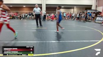 82 lbs Quarterfinal - Azariah Thomas, Modern Warrior Wrestling Club vs Kingston Simms, Unattached