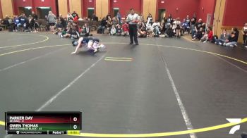 80 lbs Round 5 (6 Team) - Owen Thomas, Untouchables Black vs Parker Day, Belding