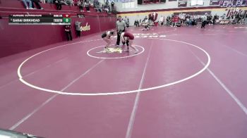 125 lbs Semifinal - Jorgie Johnston, WINNETONKA vs Sarai Birkhead, TRENTON