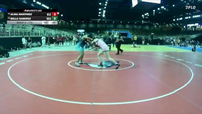 170 lbs Cons. Round 3 - Bella Ramirez, Bell Creek vs Alina Martinez, George Jenkins