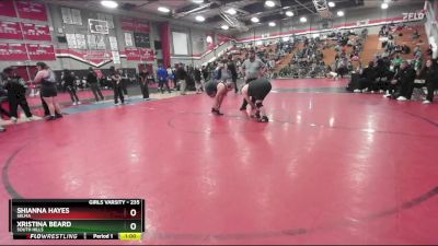 235 lbs Cons. Round 3 - Xristina Beard, South Hills vs Shianna Hayes, Selma