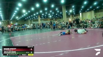 45 lbs Semis & Wb (16 Team) - Boone Mosley, BS Wrestling vs Braylen Rone, Williamson County WC