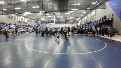 48 lbs Semifinal - Logan Radmall, Champions Wrestling Club vs Jordan De Laney, Peak Wrestling Club