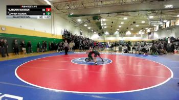 106 lbs Quarterfinal - Zavier Tejada, Green Run vs Landon Warren, Hickory