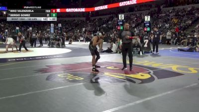 150 lbs Consi Of 4 - Niko Valenzuela, Fountain Valley (SS) vs Sergio Gomez, St. John Bosco (SS)