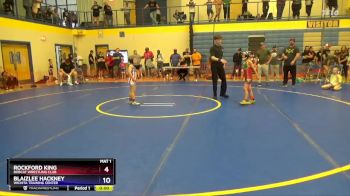 56-58 lbs Round 3 - BlaizLee Hackney, Wichita Training Center vs Rockford King, Bobcat Wrestling Club