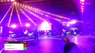 69 lbs Quarterfinal - Bryan Alvarez, Top Rank Hammers vs Mason Hammons, Unattached