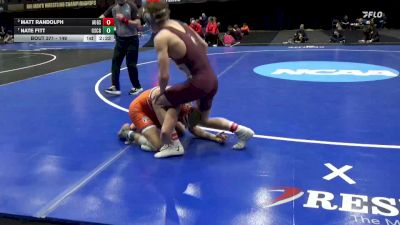 149 lbs 5th Place Match - Nate Fitt, Coast Guard vs Matt Randolph, Augsburg