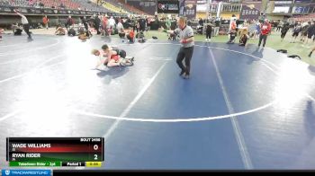 126 lbs Cons. Round 3 - Ryan Rider, IA vs Wade Williams, ID