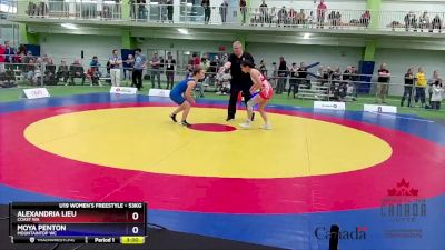 53kg Quarterfinal - Alexandria Lieu, Coast WA vs Moya Penton, Mountaintop WC