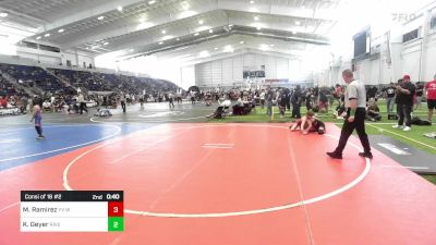 116 lbs Consi Of 16 #2 - Mariano Ramirez, YV Wrestling vs Kaige Geyer, River Valley Dust Devil