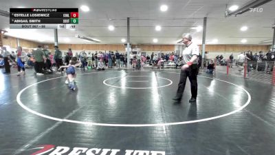 68 lbs 5th Place - Estelle Losiewicz, Coal Township vs Abigail Smith, South Williamsport