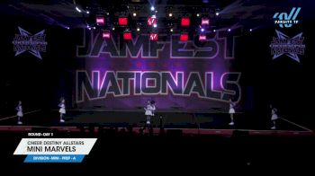 Cheer Destiny Allstars - Mini Marvels [2025 L1.1 Mini - PREP - A Day 1] 2025 JAMfest Cheer Super Nationals