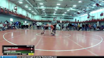 85 lbs Champ. Round 1 - Brayden Saleem, Burris vs Camden Hook, Contender Wrestling Academy