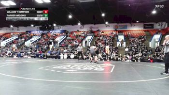 215 lbs Quarterfinals (8 Team) - Parker Wiggins, Decatur vs William Thompson, Union City