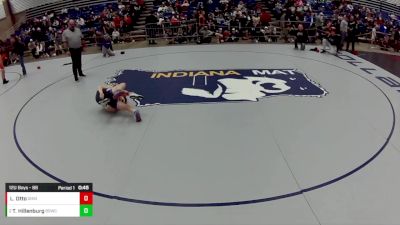 12U Boys - 86 lbs Champ. Round 1 - Lewis Otto, Ohio vs Tripp Hillenburg, Bloomington South Wrestling Club