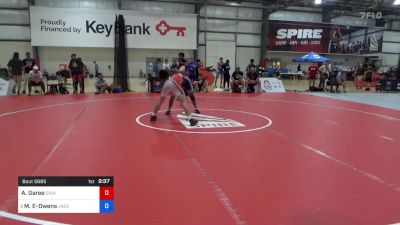 74 kg Consi Of 64 #2 - Alex Garee, Edinboro Regional Training Center vs Marcus Espinoza-Owens, Jackrabbit Wrestling Club