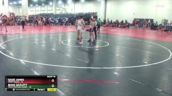 150 lbs Round 4 (10 Team) - Gage James, Owen Valley vs Bode Hazlett, Team Montana Laurel