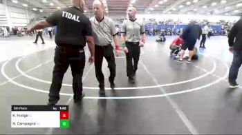 152 lbs 5th Place - Kendrick Hodge, FL vs Nicholas Campagna, NJ