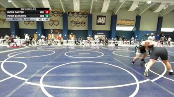 285 lbs Cons. Round 3 - Peter Savarino, Unattached vs Jacob Carter, Noke Wrestling RTC