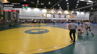157Green lbs Rr Rnd 2 - Charlie Evans, Navy vs Gavin Nolan, Binghamton