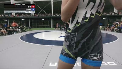 95 lbs Piper Fry, Michigan vs Taylor Malan, Ohio Red