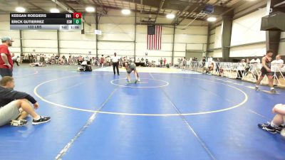 132 lbs Rr Rnd 2 - Keegan Roegiers, SWA - HSB vs Erick Gutierrez, Eastern Carolina Wrestling - HSB