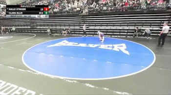 6A 140 lbs Cons. Round 1 - Halle Stinger, Lehi vs Clara Ellis, Westlake