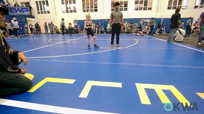 58 lbs Consi Of 8 #1 - David Johnson, Carl Albert vs Gray Fife, Tecumseh Youth Wrestling